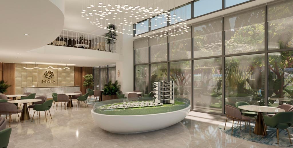 Hình ảnh thiết kế nhà mẫu Maia Resort Hồ Tràm